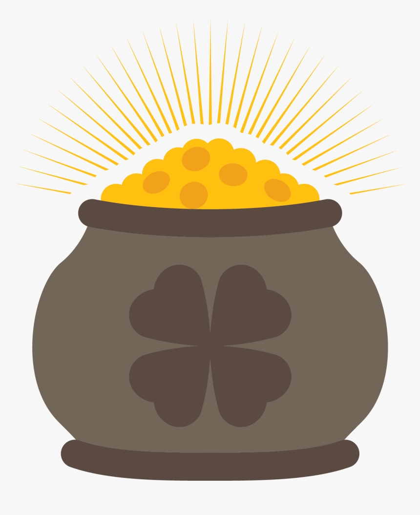 Pot Of Gold Png, Transparent Png, Free Download