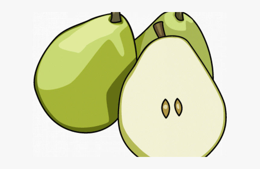 Pear Clipart Fruit Seed, HD Png Download, Free Download