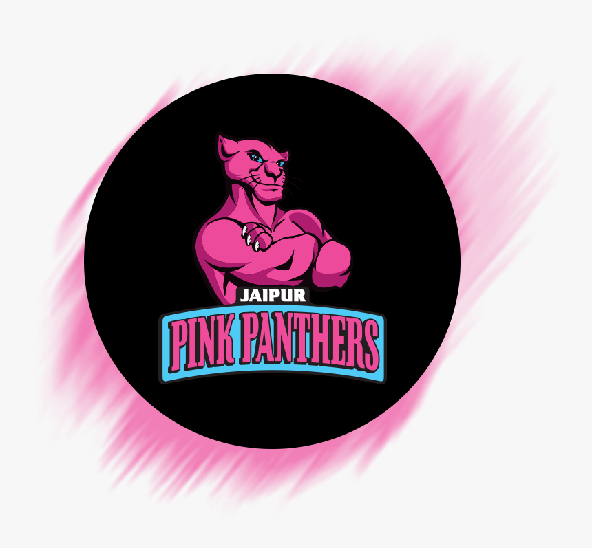 Jaipur Pink Panthers Logo , Png Download, Transparent Png, Free Download