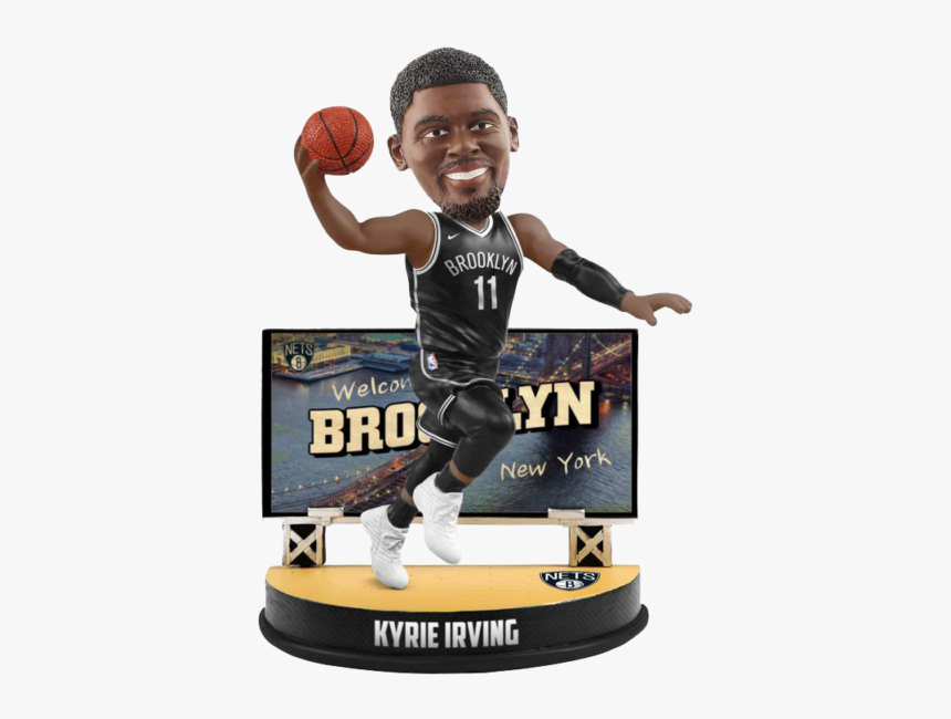 Kyrie Irving Brooklyn Nets Billboard Bobblehead Nba, HD Png Download, Free Download