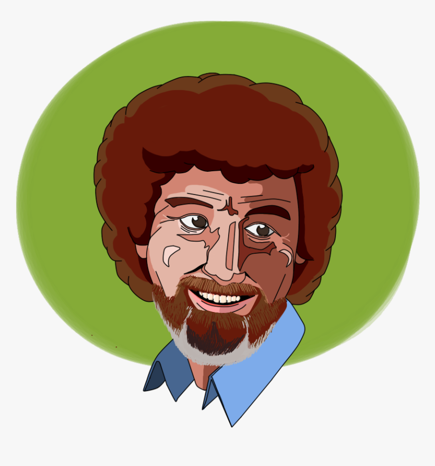 Bob Ross Png, Transparent Png, Free Download