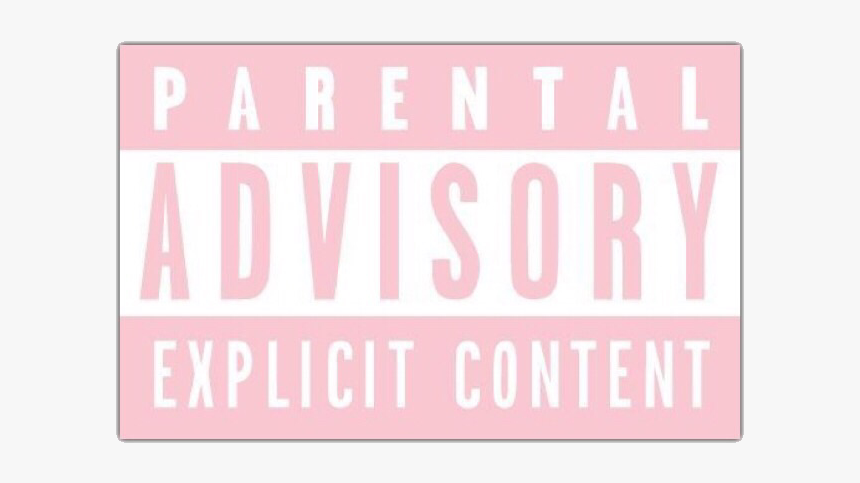 #parentaladvisory #explicitcontent #sign #nichepng, Transparent Png, Free Download