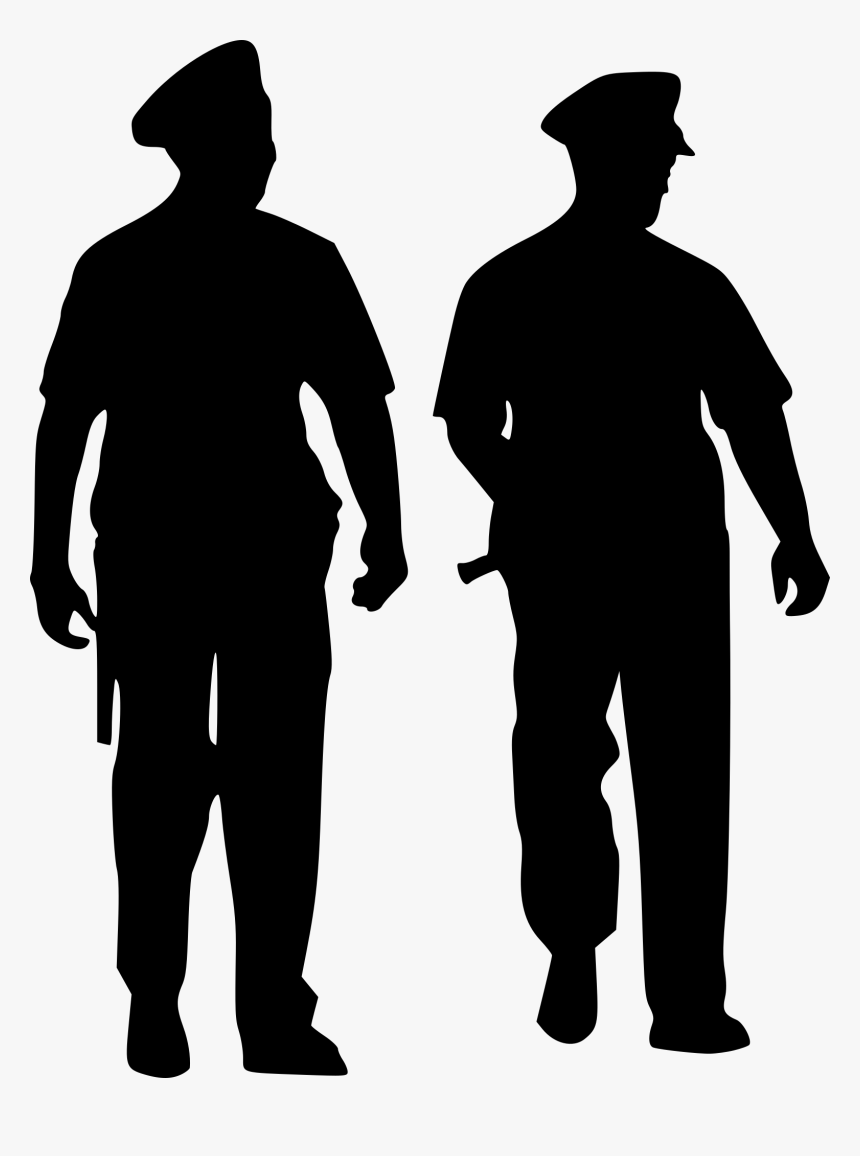 Police Officer Silhouette 7, HD Png Download, Free Download