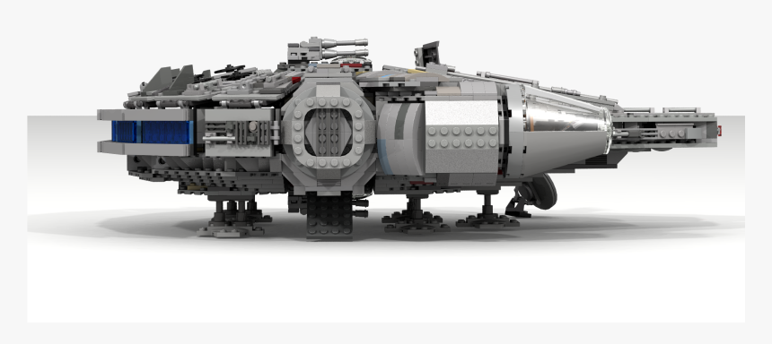 Millennium Falcon Moc 7965/75105/dario"s Mod/rebuild, HD Png Download, Free Download