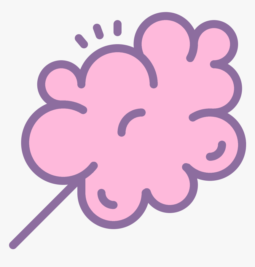 Cotton Candy Icon, HD Png Download, Free Download