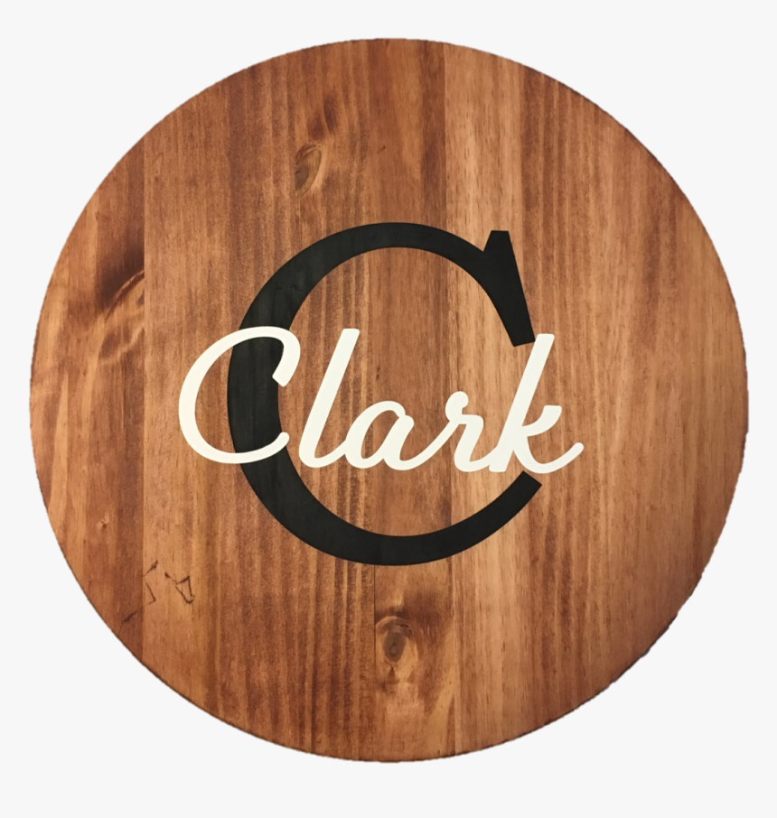 Monogram Wood Sign 18″ Round, HD Png Download, Free Download