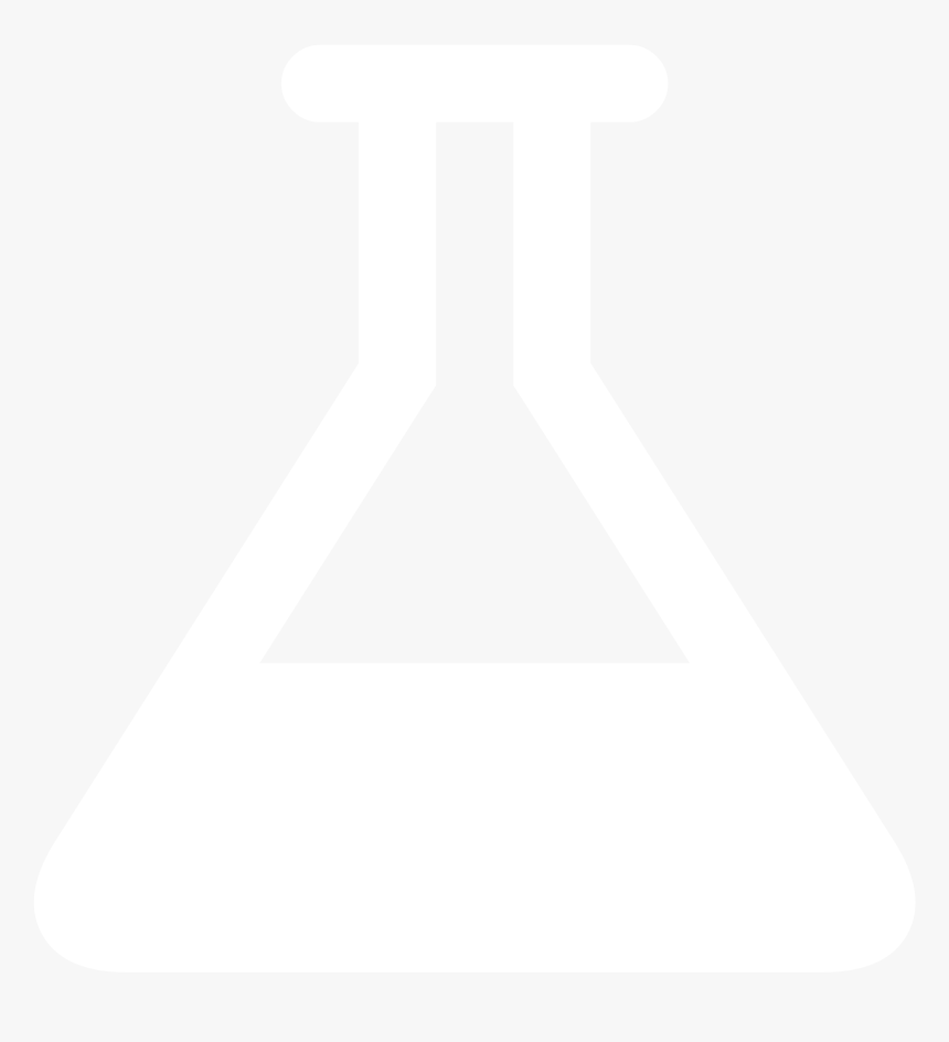 White Png Beaker Icon, Transparent Png, Free Download