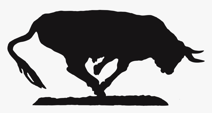 Bull Png Silhouette Svg Freeuse Download, Transparent Png, Free Download