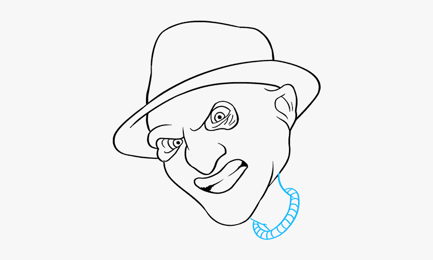 How To Draw Freddy Krueger From Nightmare On Elm Street, HD Png Download, Free Download