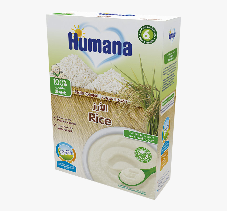 Humana Plain Cereals- Organic Rice, HD Png Download, Free Download