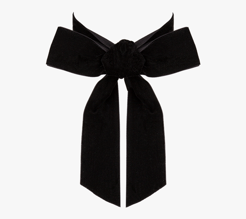 Transparent Black Ribbon Bow Png, Png Download - kindpng