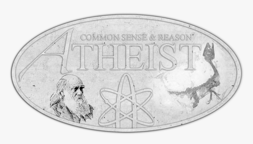 Atheist Badge Stone, HD Png Download, Free Download