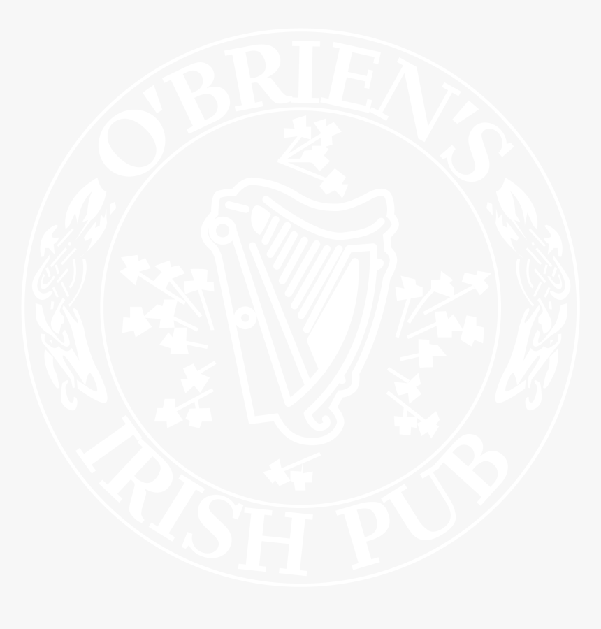 O"brien"s Irish Pub Logo Black And White, HD Png Download, Free Download