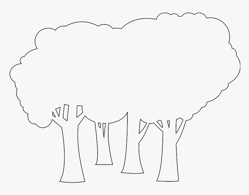 Forest Silhouette Png, Transparent Png, Free Download