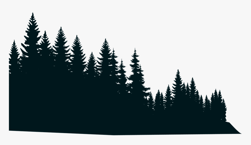 Forest Silhouette Png, Transparent Png, Free Download