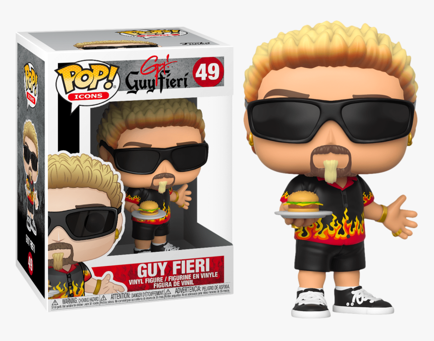 Guy Fieri Pop Vinyl Figure, HD Png Download, Free Download