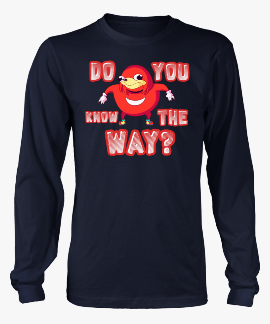 Do You Know The Way Uganda Knuckles Vr Chat, HD Png Download, Free Download