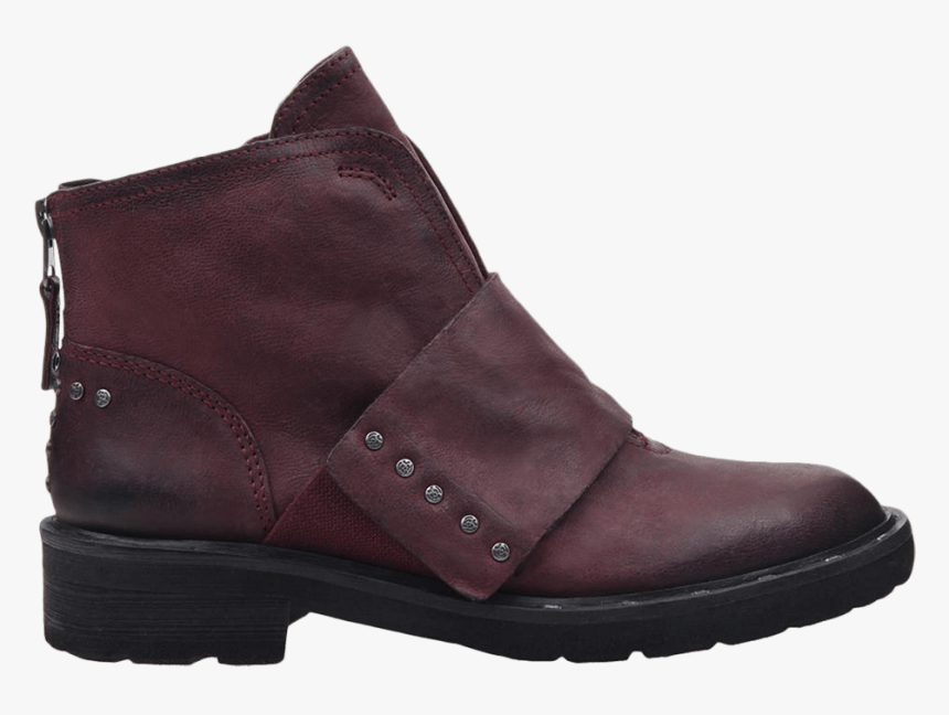 Womens Frontage Boot Eggplant Side View