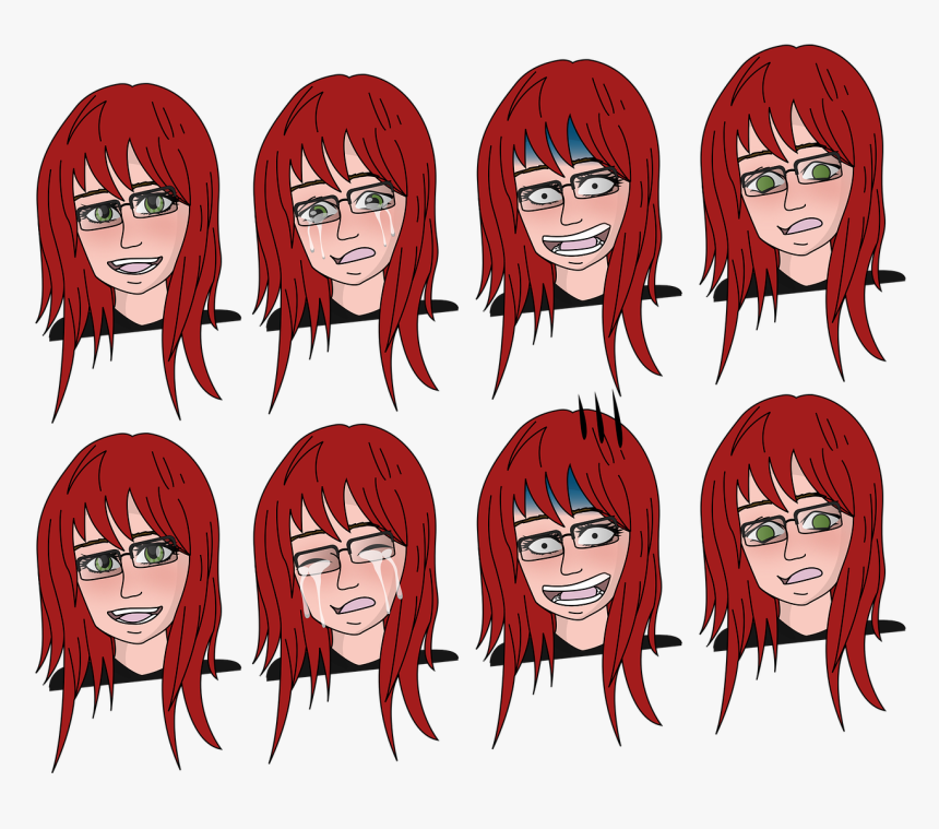 Anime Head Funny Free Photo, HD Png Download, Free Download