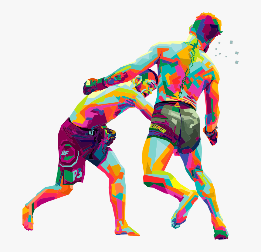 Khabib Versus Mcgreggor Mma Wpap, HD Png Download, Free Download