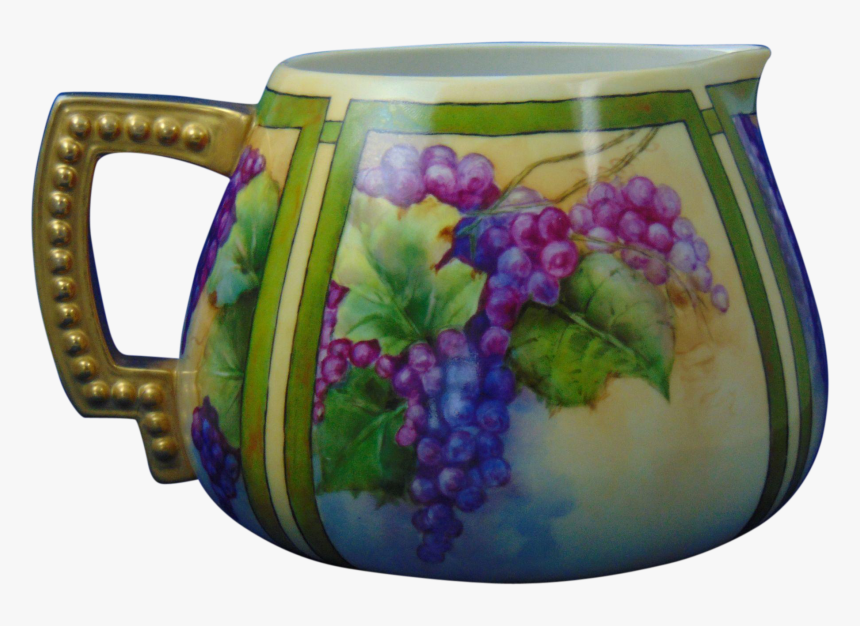 Lenox Belleek Arts & Crafts Grape Motif Cider/lemonade, HD Png Download, Free Download