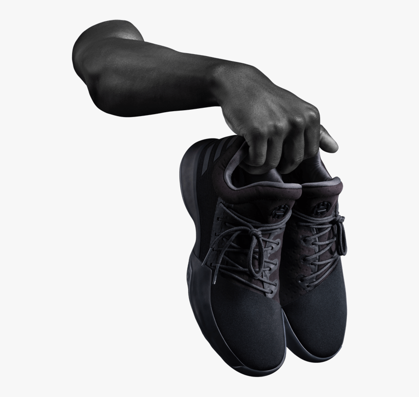 Adidas James Harden 1 Black , Png Download, Transparent Png, Free Download