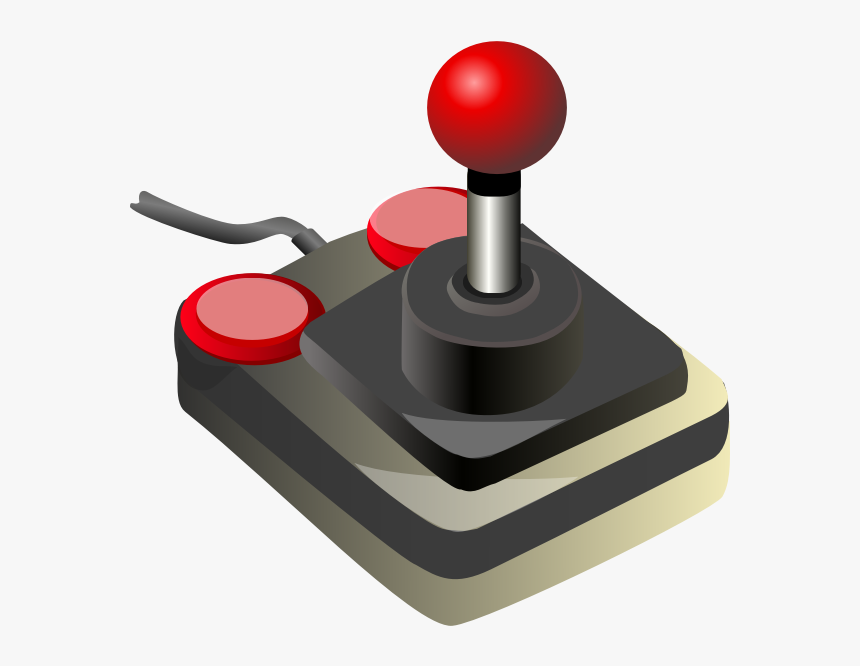 Color Video Game Joystick Vector Clip Art, HD Png Download, Free Download