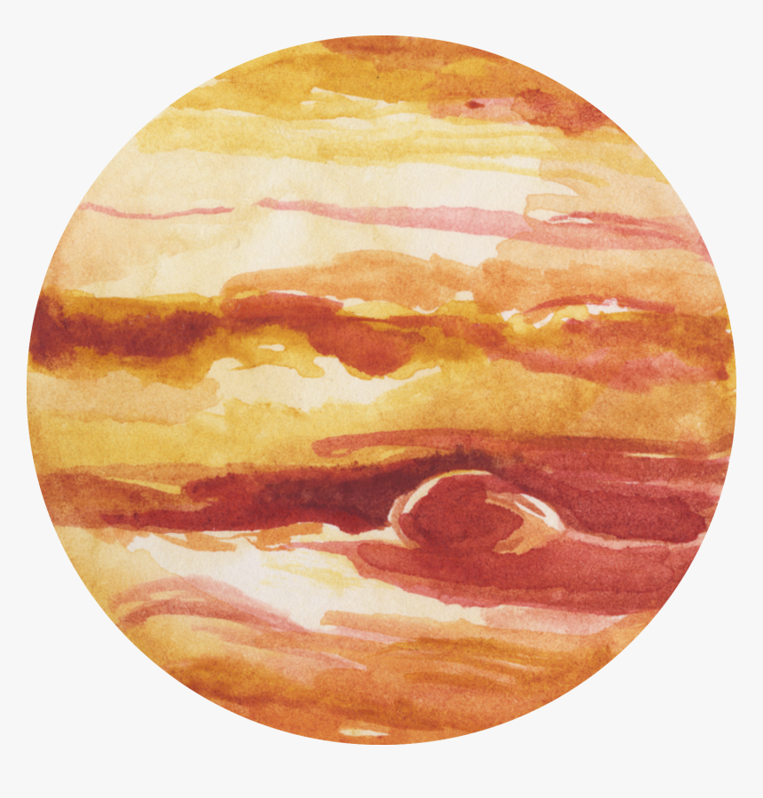 Watercolour Jupiter , Png Download, Transparent Png, Free Download