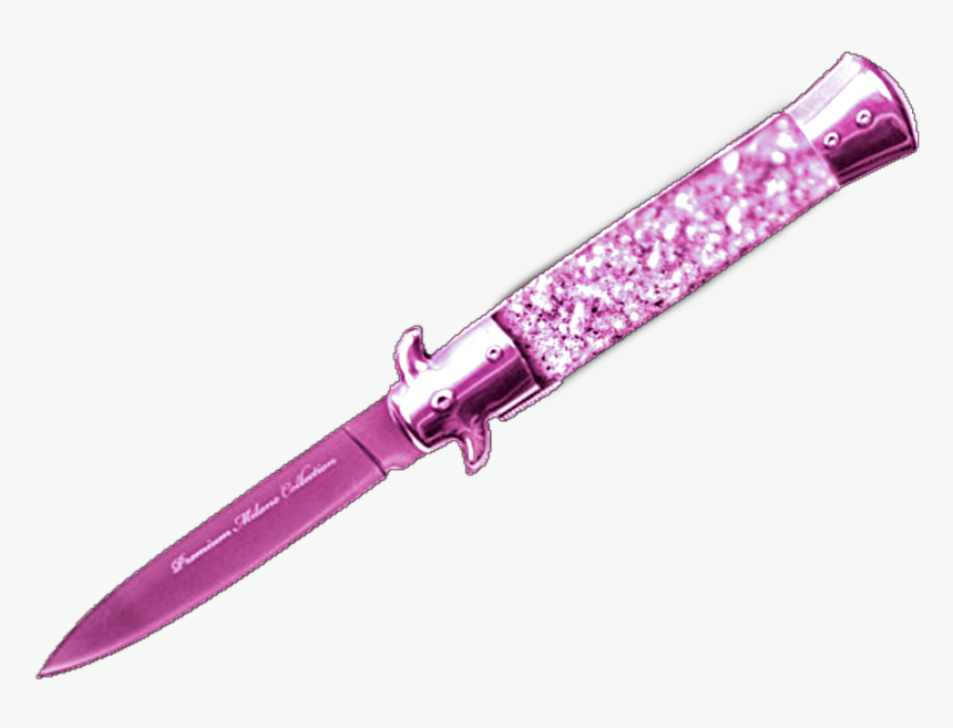 #pink #knife #goth #png #transparent #tumblr #sparkle, Png Download, Free Download