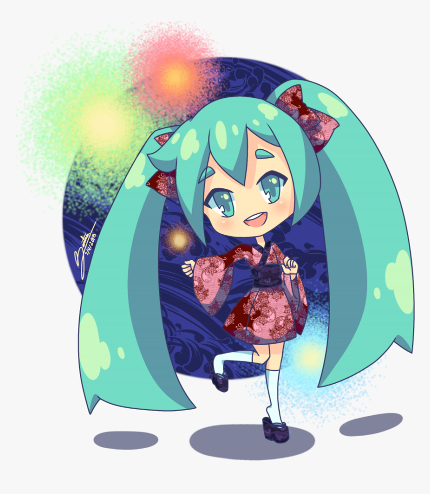 Hatsune Miku - Illustration, HD Png Download, Free Download