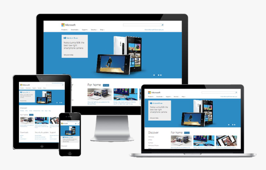 Website Design Transparent 15 Transparent Website Responsive, HD Png Download, Free Download