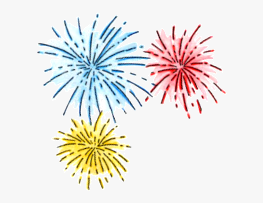 Transparent Blue Fireworks Png, Png Download, Free Download