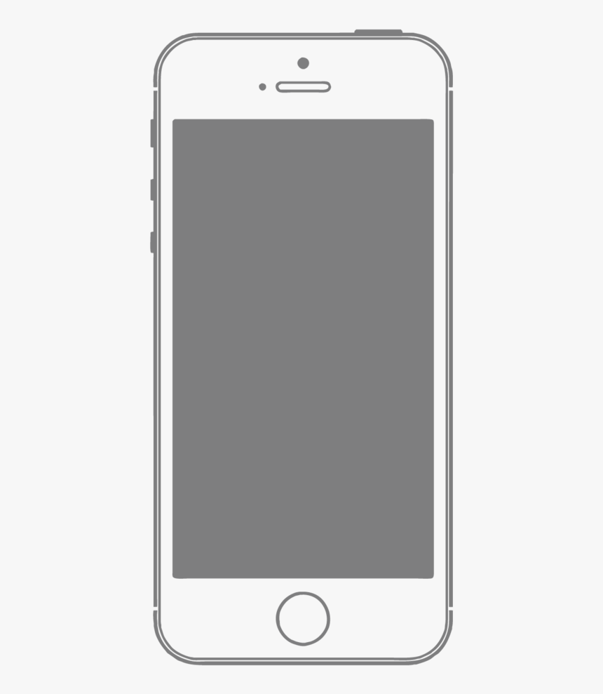 Smartphone Mobile Frame Material Feature Phone Vector, HD Png Download, Free Download