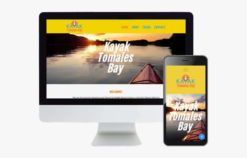 Responsive Website On Computer And Smartphone, HD Png Download, Free Download