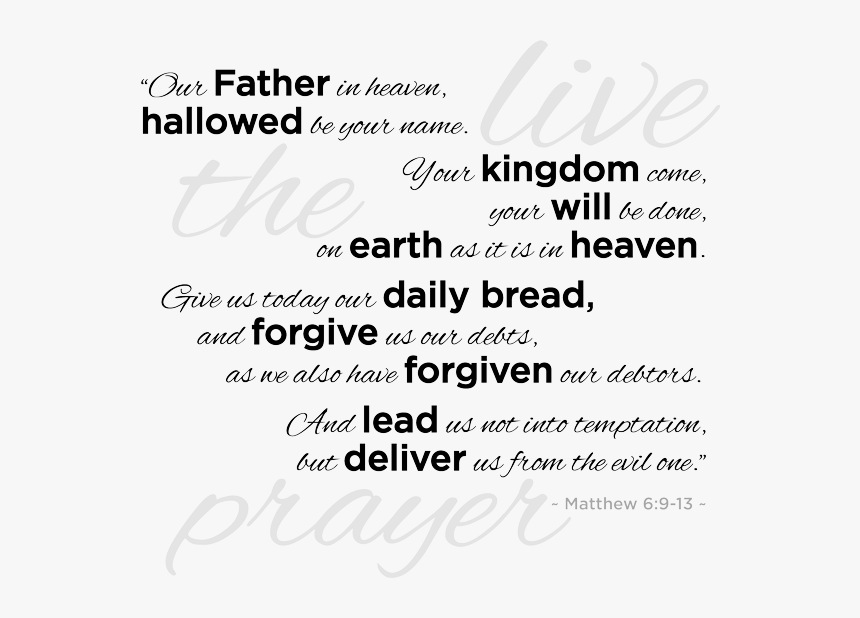 Just Because I Can Cite The Lord"s Prayer From Memory, HD Png Download, Free Download