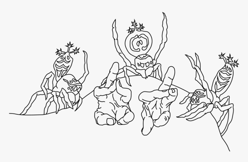 Otteburn Spider Hands Prayer, HD Png Download, Free Download