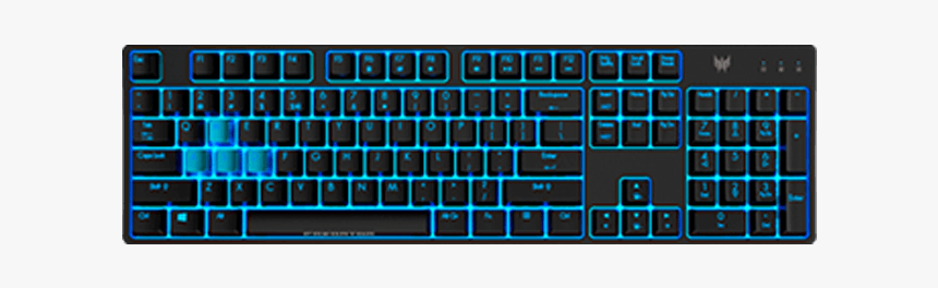 Predator Aethon 300, Blue Led, Cherry Mx Blue, Wired, HD Png Download, Free Download