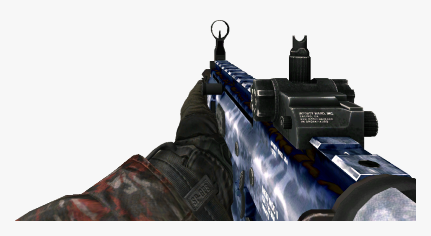 Scar-h Blue Tiger Mw2, HD Png Download, Free Download