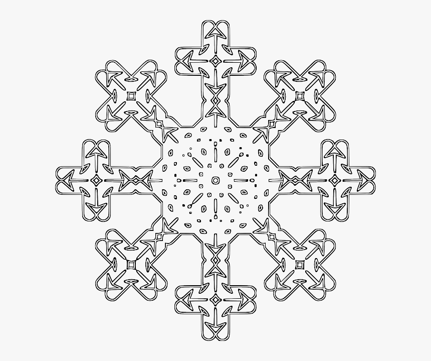 Outline, Symbol, Star, Drawing, Cartoon, Free, Ice, HD Png Download, Free Download