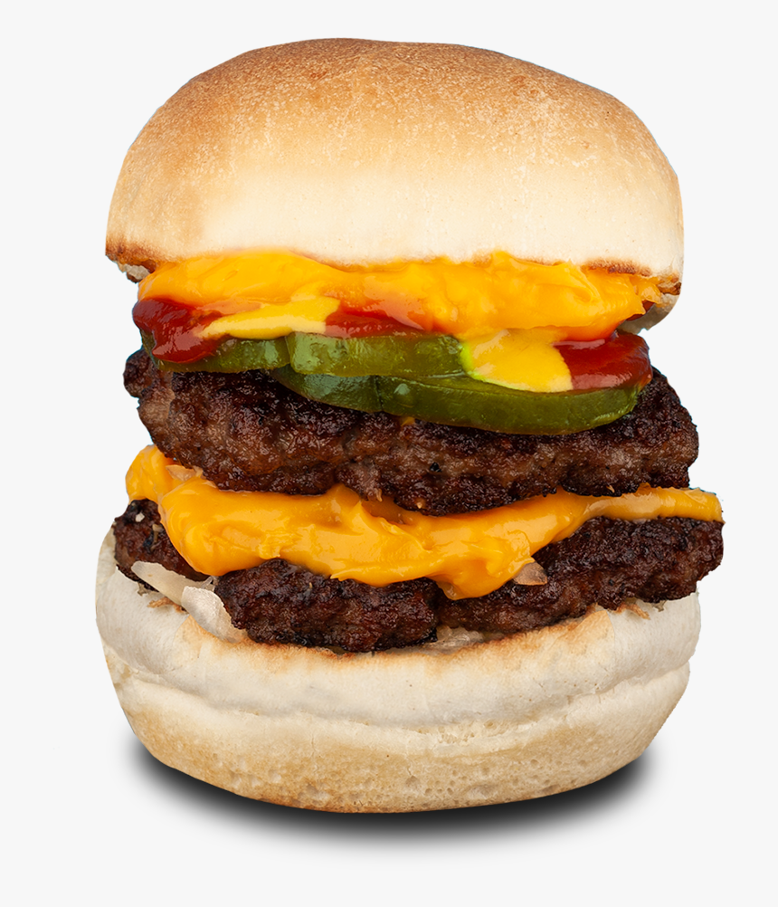 Double Cheeseburger Slider, HD Png Download, Free Download
