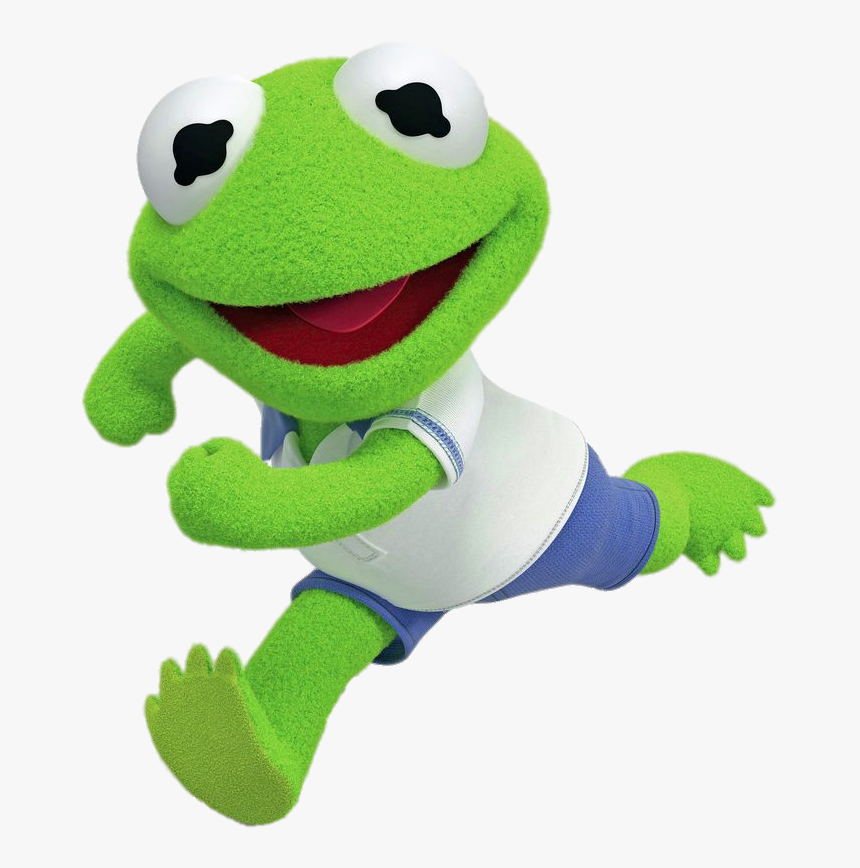 Muppet Babies Kermit Running, HD Png Download, Free Download