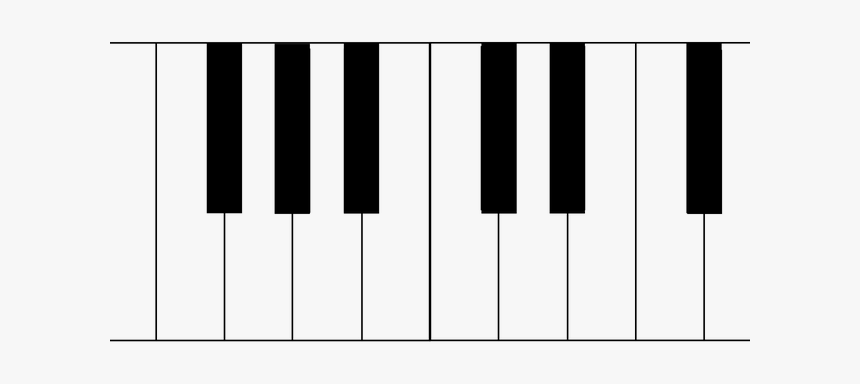 Piano Keys Png, Transparent Png, Free Download