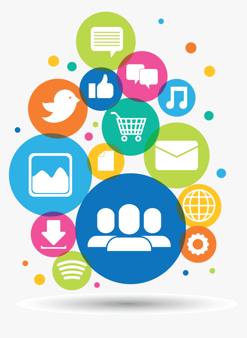 Transparent Digital Marketing Icons Png, Png Download, Free Download