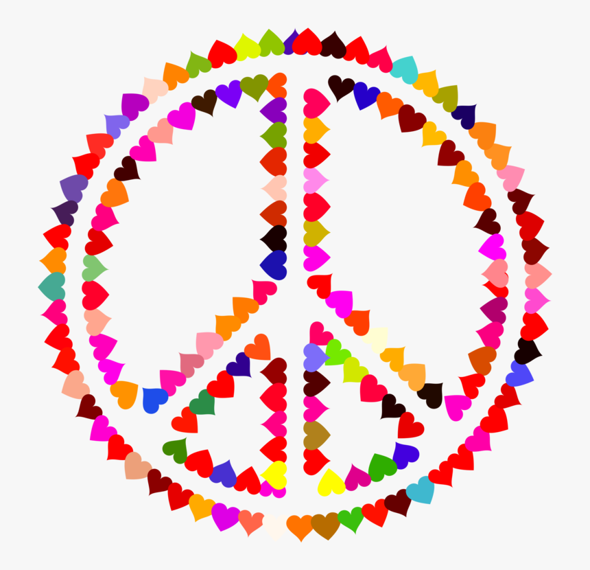 Peace Symbols Love Doves As Symbols, HD Png Download, Free Download