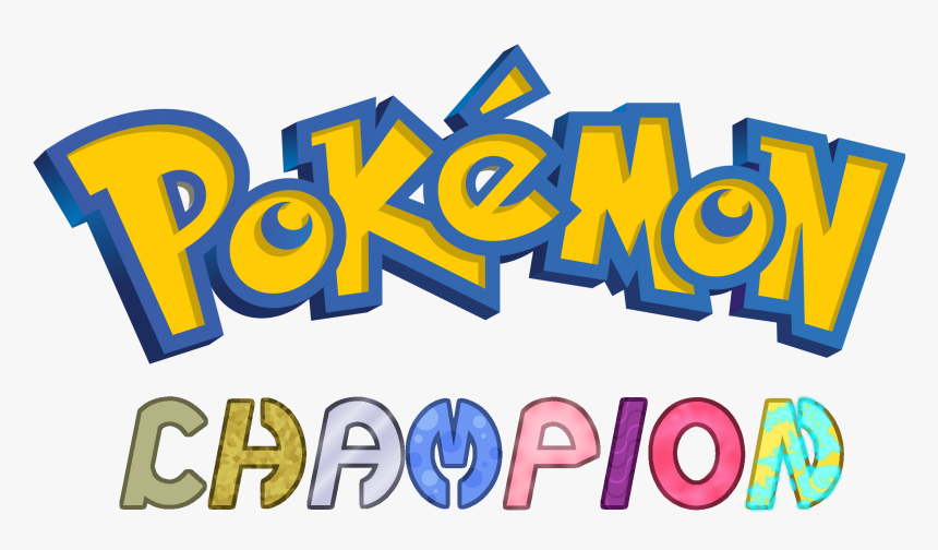 Pokemon Champion Logo, HD Png Download, Free Download