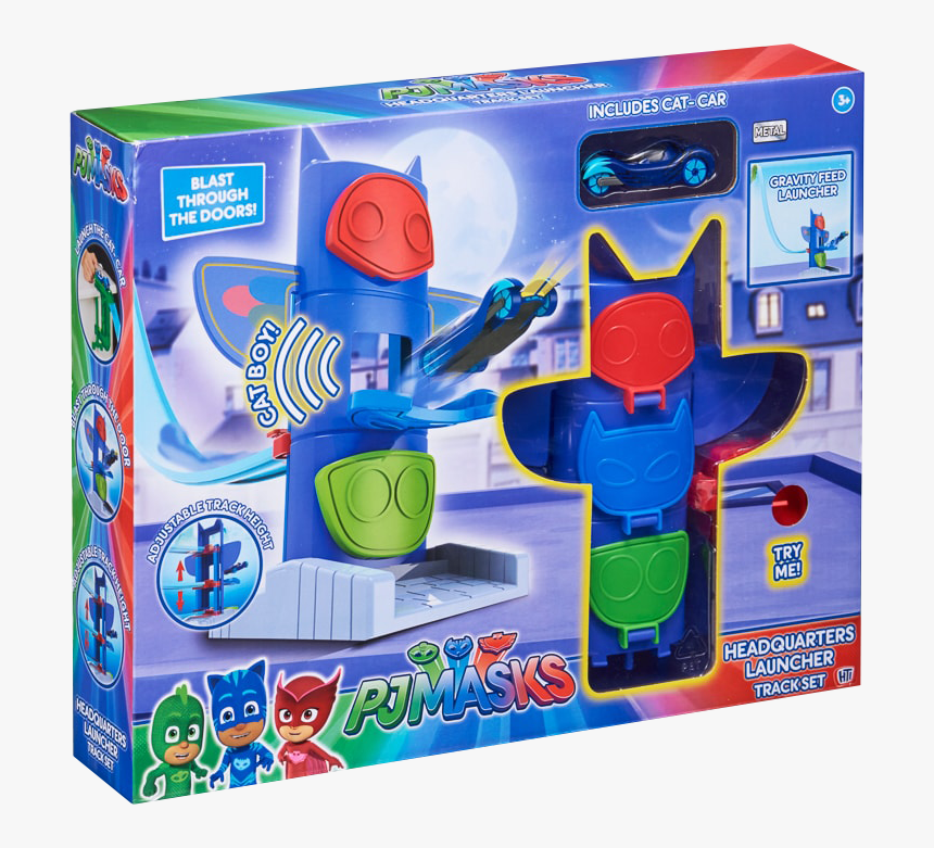 Pj Masks Headquarters Launcher Track Set , Png Download, Transparent Png, Free Download