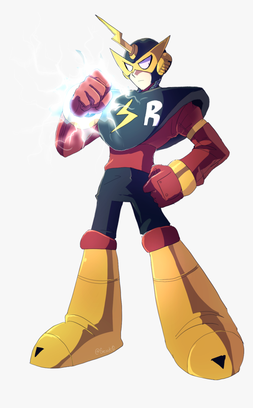 Elec Man Mega Man 11 Clipart , Png Download, Transparent Png, Free Download