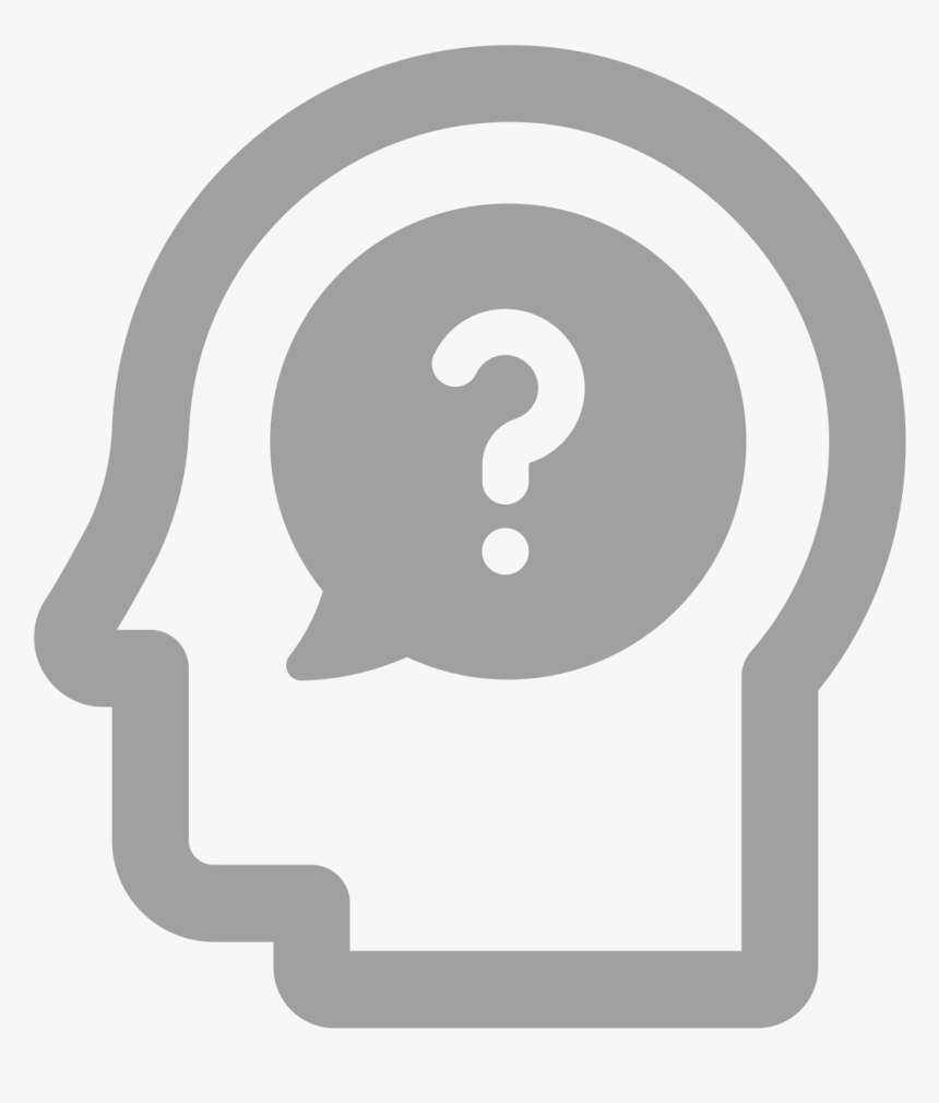 Head Containing A Dialog Bubble Instead Of The Brain,, HD Png Download, Free Download