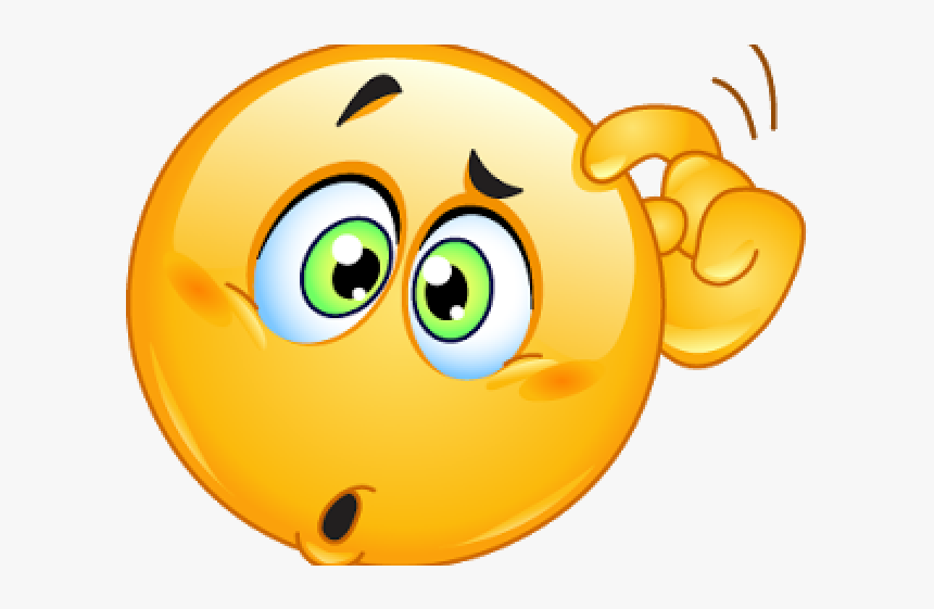 Confused Emoticon, HD Png Download, Free Download