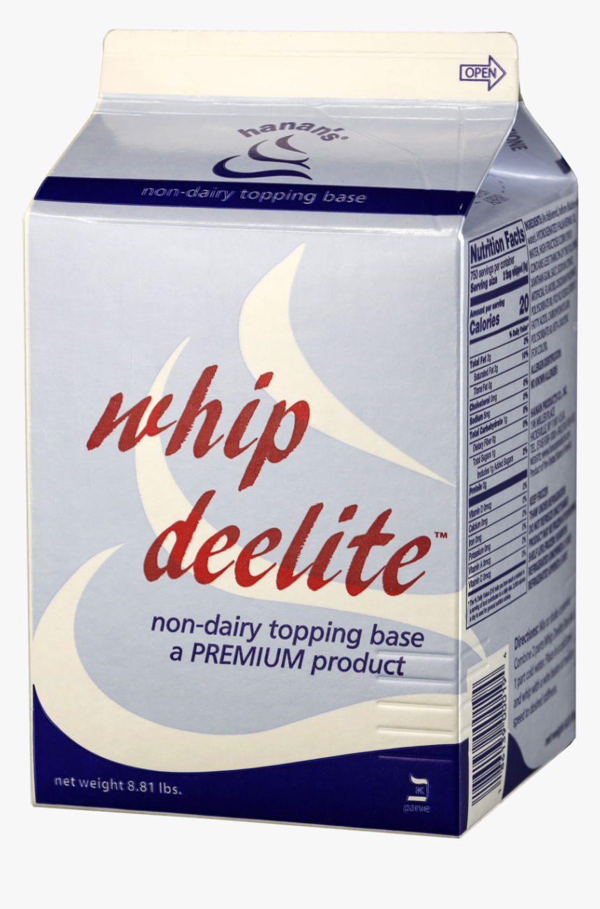 Whip Deelite Non Dairy Png Copy, Transparent Png, Free Download